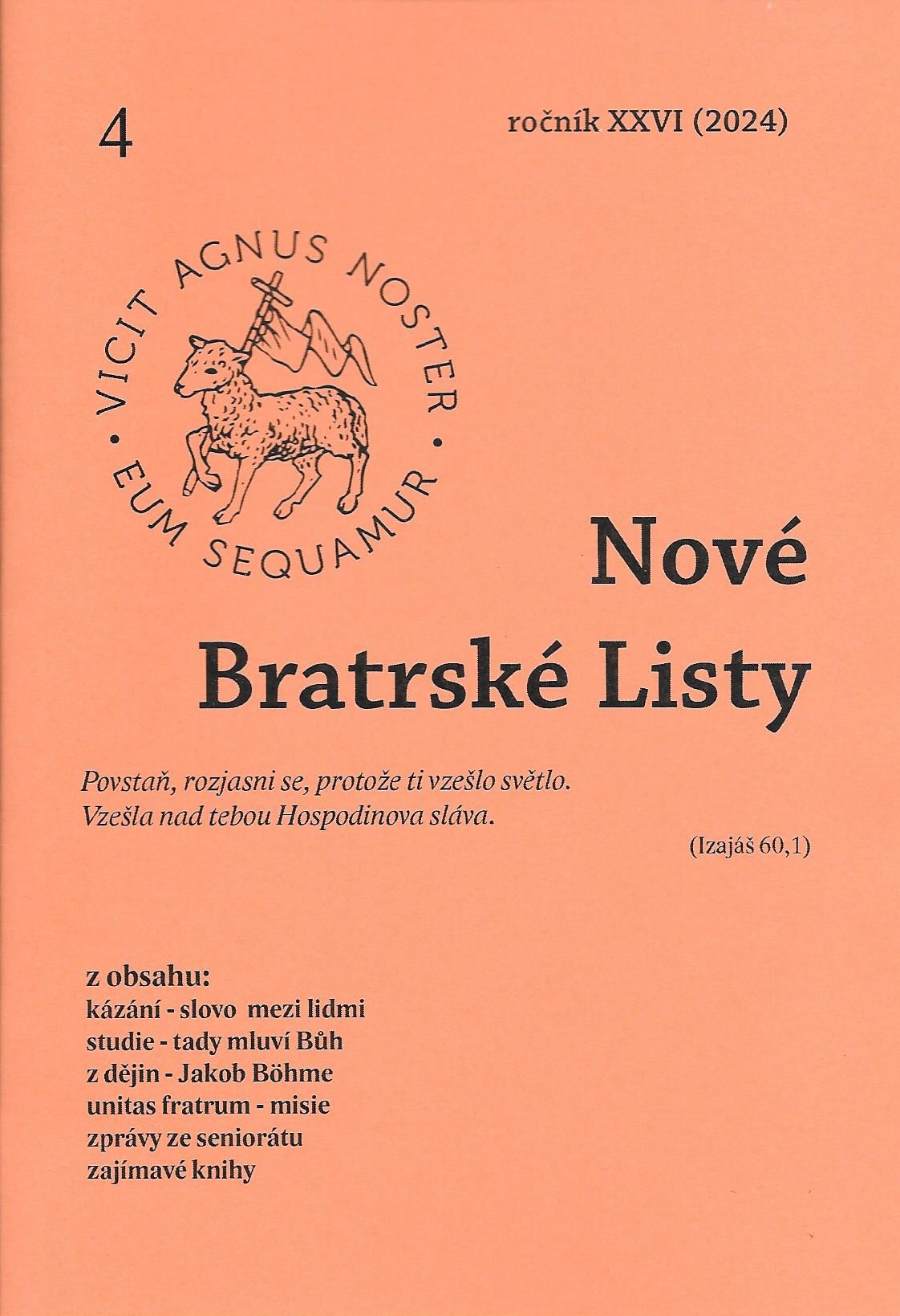 Nové bratrské listy 2024-4